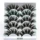 Mink False Eyelashes 3D False Eyelashes Five Pairs Of Soft Cotton Stalk Eyelashes - EX-STOCK CANADA