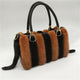Mink Fur Leather Handbags Women's Leather Handbags - EX-STOCK CANADA