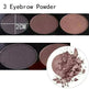 MISS ROSE 144 color 3 color 3 Color Eyeshadow blush eyebrow makeup kit - EX-STOCK CANADA
