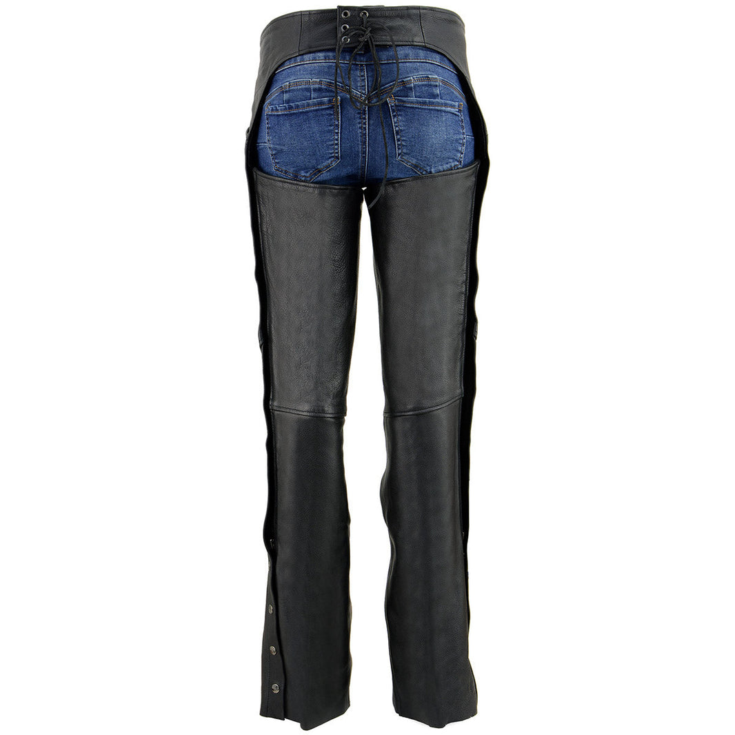BOL/Open Road Women's Suede Wing Design Leather Chaps EX-STOCK Canada 