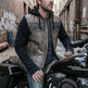 Gilet in pelle con cappuccio e teschio da uomo Milwaukee Leather | Gilet moto 2-in-1 