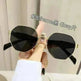 Modern Square Polygon Metal Sunglasses - EX-STOCK CANADA