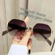 Modern Square Polygon Metal Sunglasses - EX-STOCK CANADA