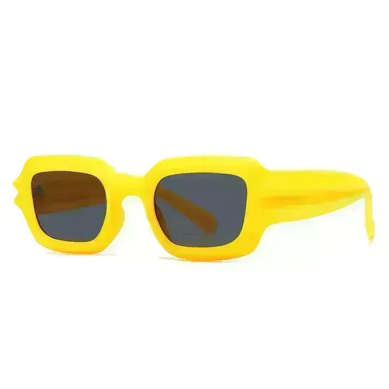 Modern Sunglasses Street Shooting Model Square Female - EX-STOCK CANADA