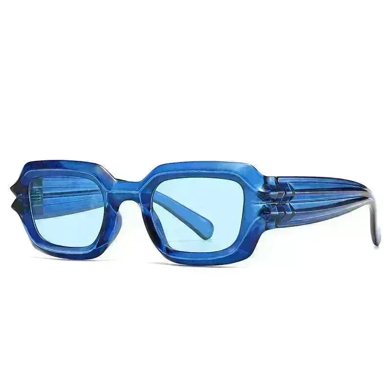 Modern Sunglasses Street Shooting Model Square Female - EX-STOCK CANADA