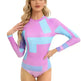 Modest 3 Piece Burkini Swimsuit Set long sleeve - EX-STOCK CANADA