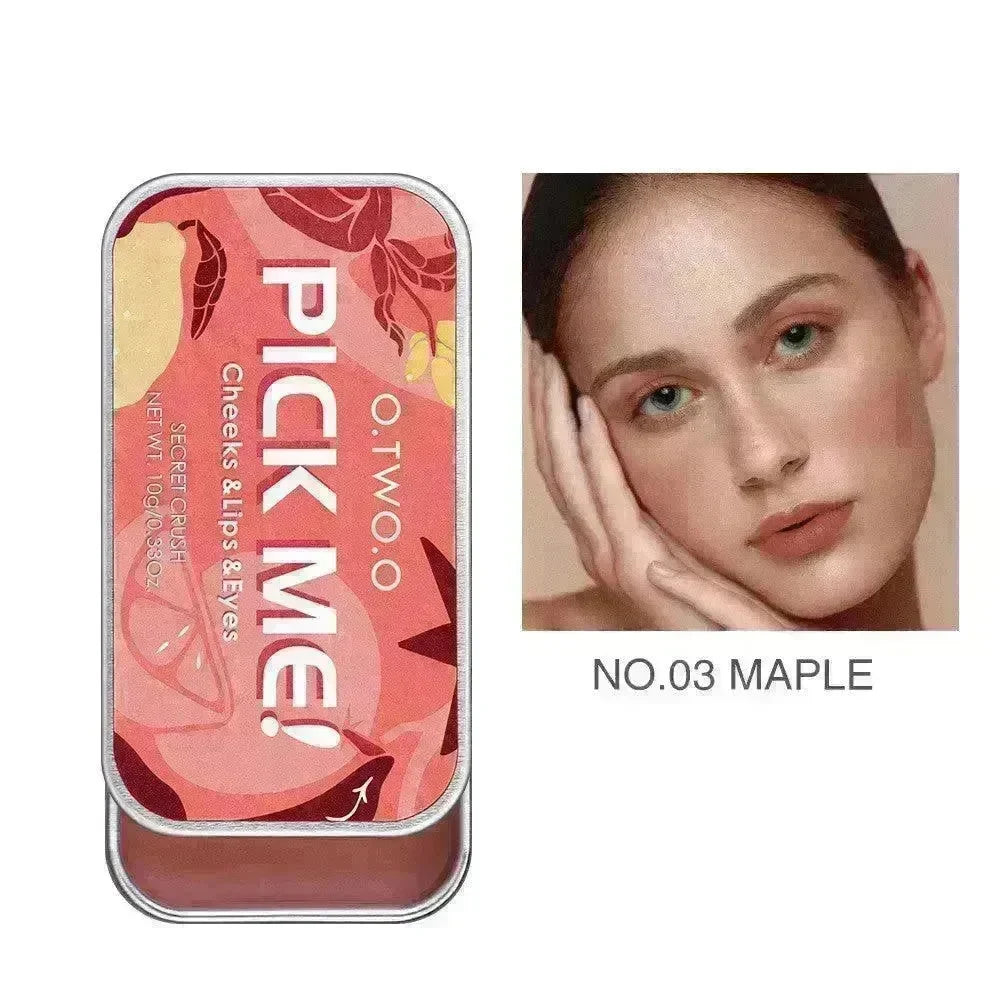 Monochrome Rouge Cream Lipstick Eye Shadow Blush 3 in 1 - EX-STOCK CANADA