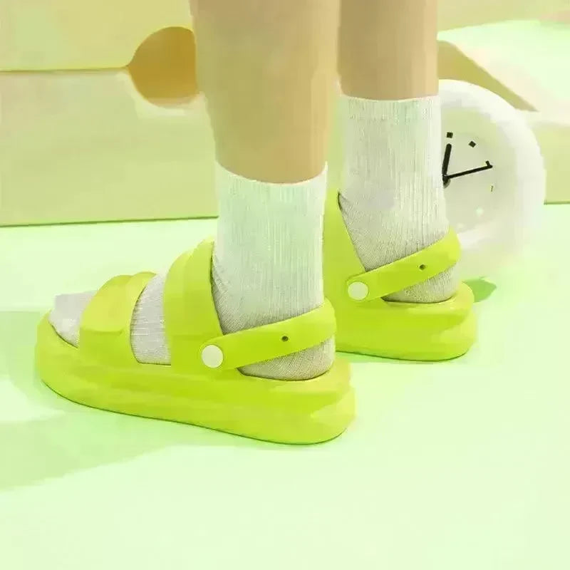 Multi-functional Thick-soled Sandals For Women Summer Outdoor Garden Slippers Beach Shoes - EX-STOCK CANADA