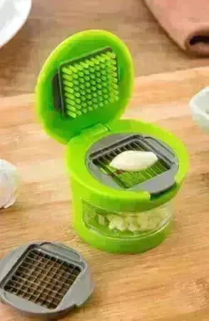 Multifunction Hand Garlic Juicer Garlic Crusher Grinder Slicer Cutter Chopper Vegetable Tools Kitchen Gadgets - EX-STOCK CANADA