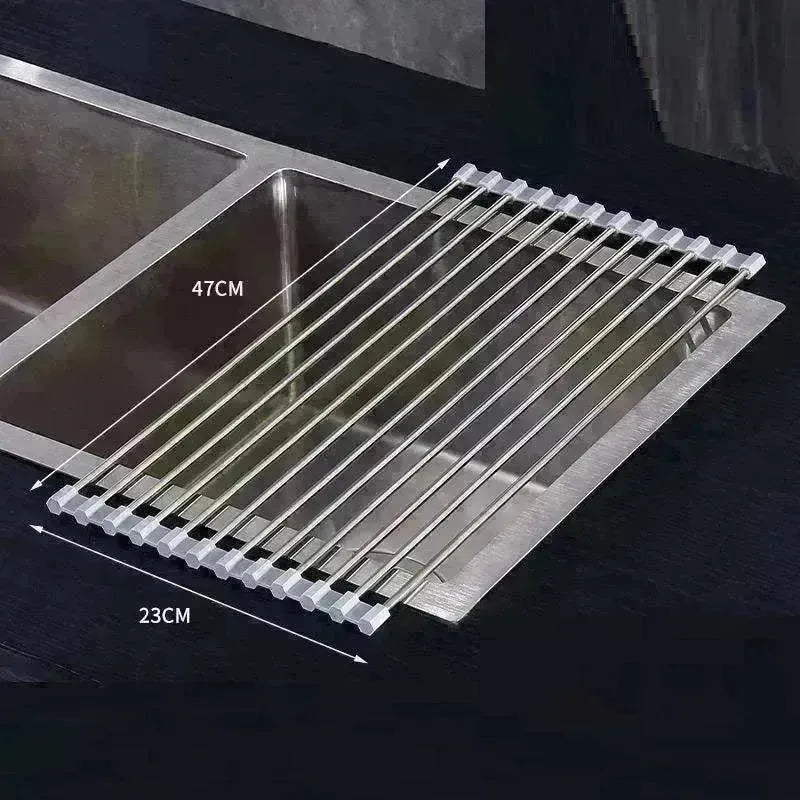 Multifunctional Household Pot Mat Kitchen Cookware Storage Drainage Rack - EX-STOCK CANADA