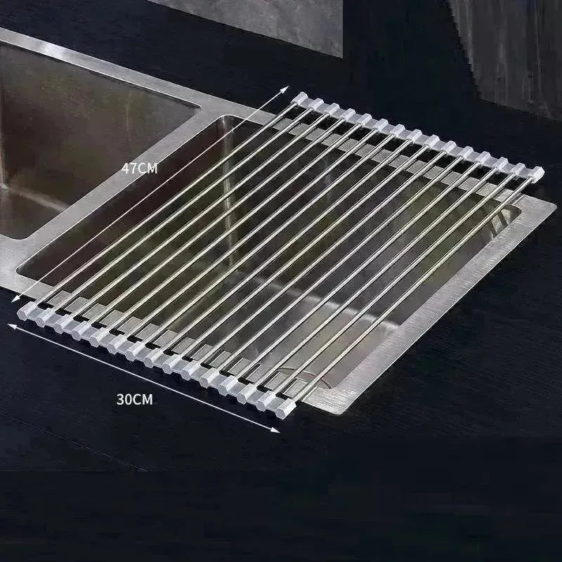 Multifunctional Household Pot Mat Kitchen Cookware Storage Drainage Rack - EX-STOCK CANADA