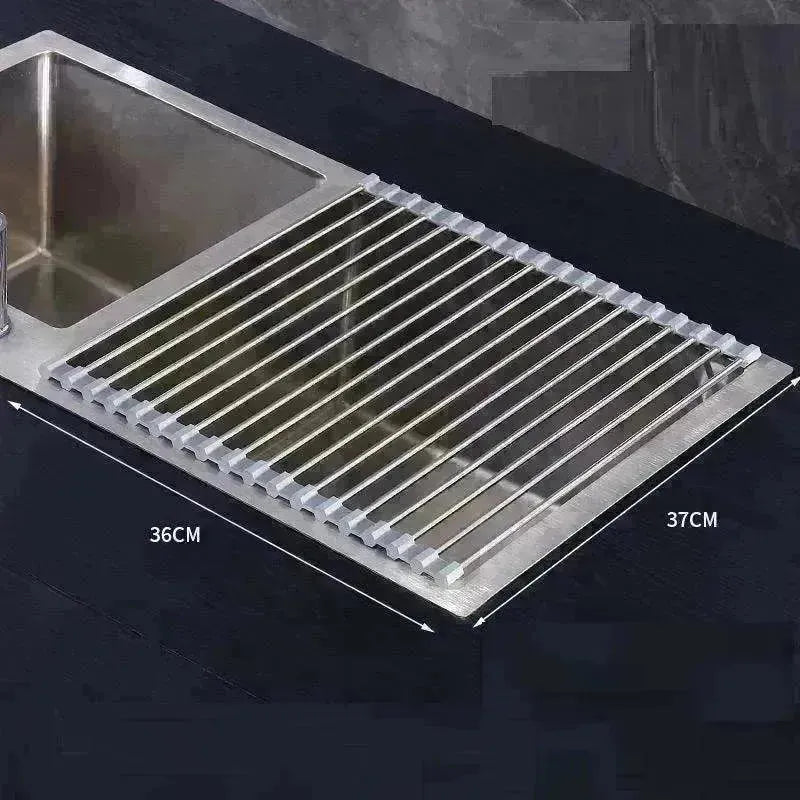 Multifunctional Household Pot Mat Kitchen Cookware Storage Drainage Rack - EX-STOCK CANADA