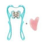 Multifunctional Manual Six-wheel Neck Massager Massage Relieve Roller Massage Tool - EX-STOCK CANADA