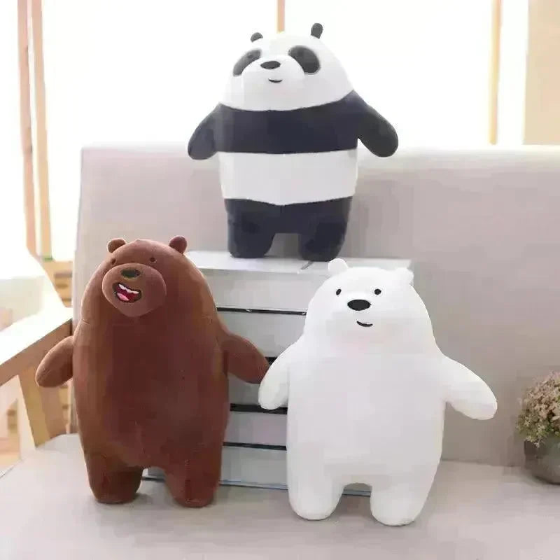 Naked bear soft toy - EX-STOCK CANADA