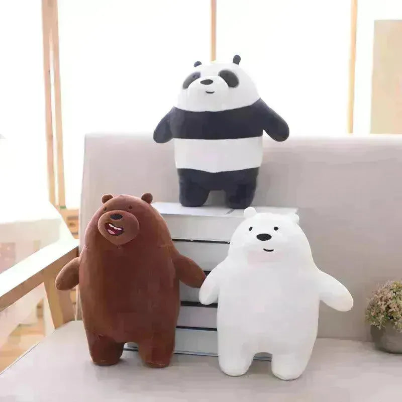 Naked bear soft toy - EX-STOCK CANADA