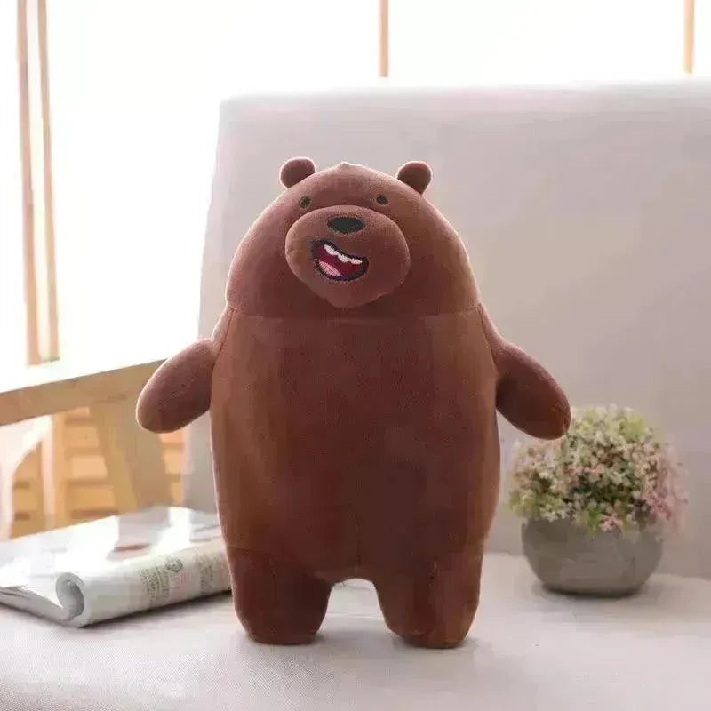 Naked bear soft toy - EX-STOCK CANADA