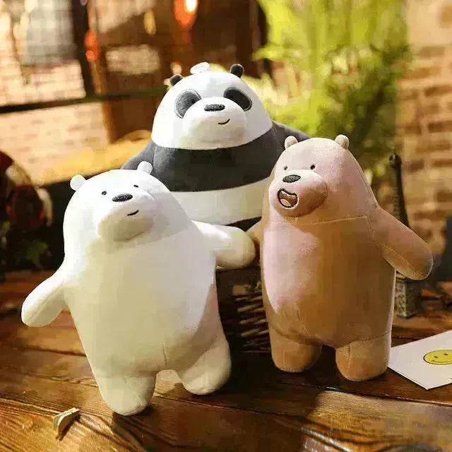 Naked bear soft toy - EX-STOCK CANADA