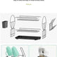 Narrow Simple Style Bowl And Dishes Drying And Draining Storage Rack - EX-STOCK CANADA