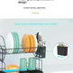 Narrow Simple Style Bowl And Dishes Drying And Draining Storage Rack - EX-STOCK CANADA