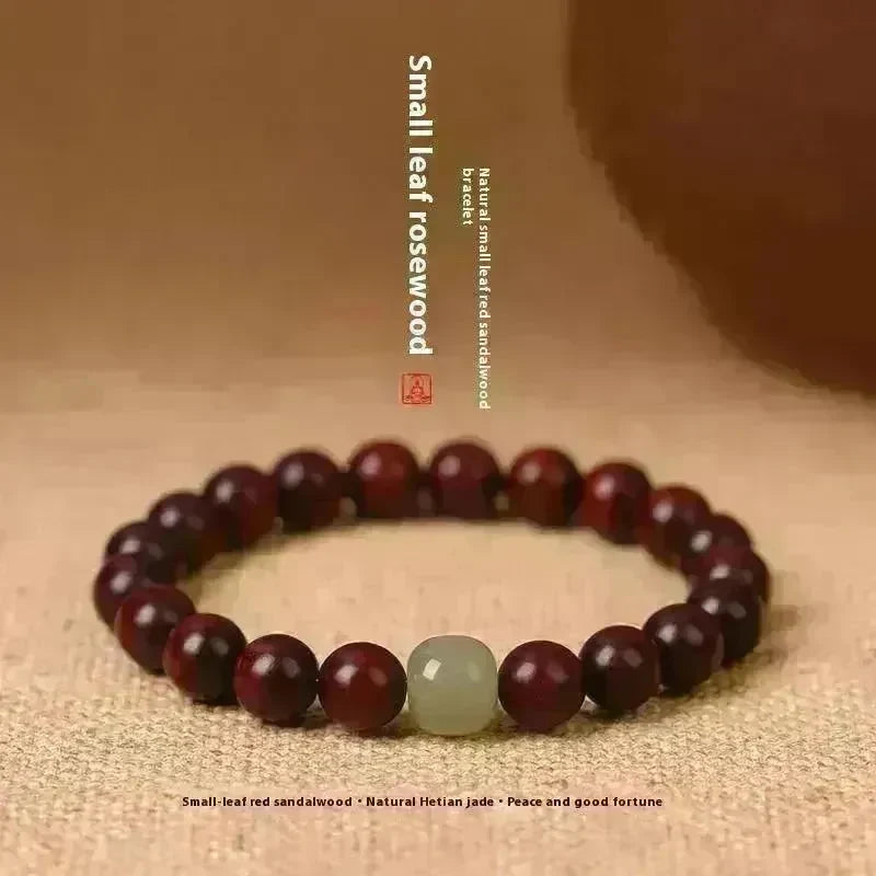 Natural Pterocarpus Santalinus Bead Bracelet For Men And Women Couple - EX-STOCK CANADA