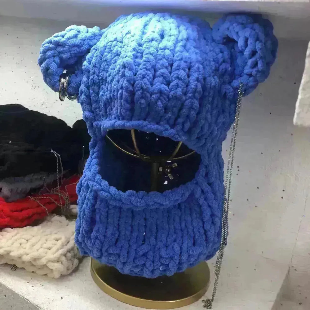 New Bear Ears Knitted Hat - EX-STOCK CANADA