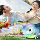 New Bright Night Light Charging Fan Desktop Silent Mini Electric Fan Portable Fan USB - EX-STOCK CANADA