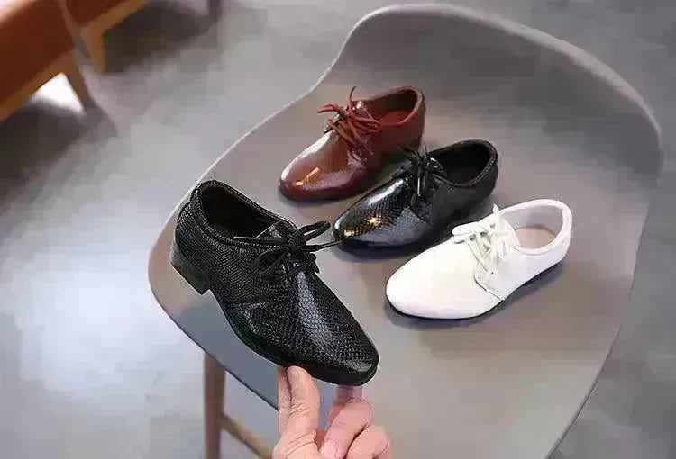 New British Style Lace-up Children's Shoes - EX-STOCK CANADA