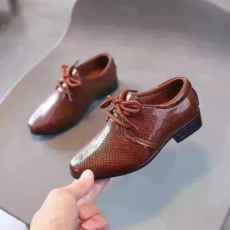 New British Style Lace-up Children's Shoes - EX-STOCK CANADA