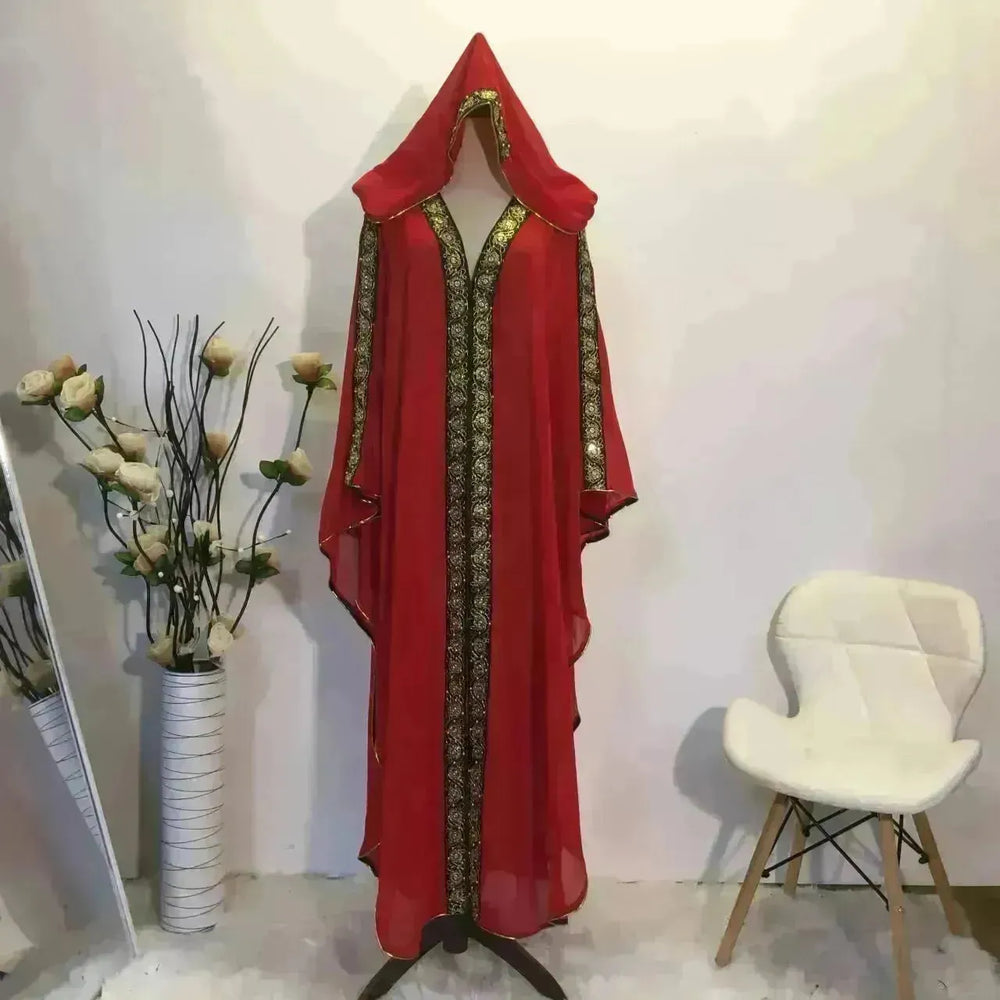 New Fashion Elegant Loose Arab Robe Dress - EX-STOCK CANADA