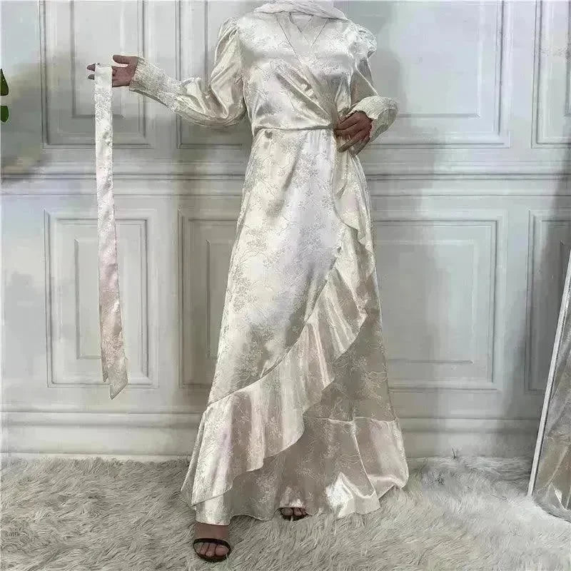 New Fashion Women's Clothing Patchwork Arab Dress - EX-STOCK CANADA