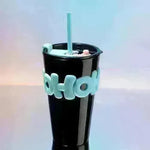 New High Capacity Girl Creative Glass Office Water Cup - EX-STOCK CANADA