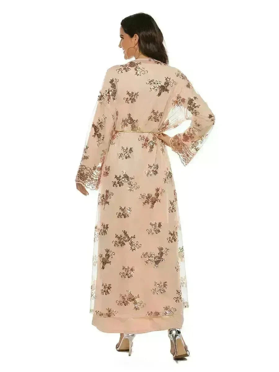 New High Density Sequin Embroidery Arab Robe - EX-STOCK CANADA