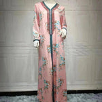 New Hot Diamond Arab Print Dress - EX-STOCK CANADA