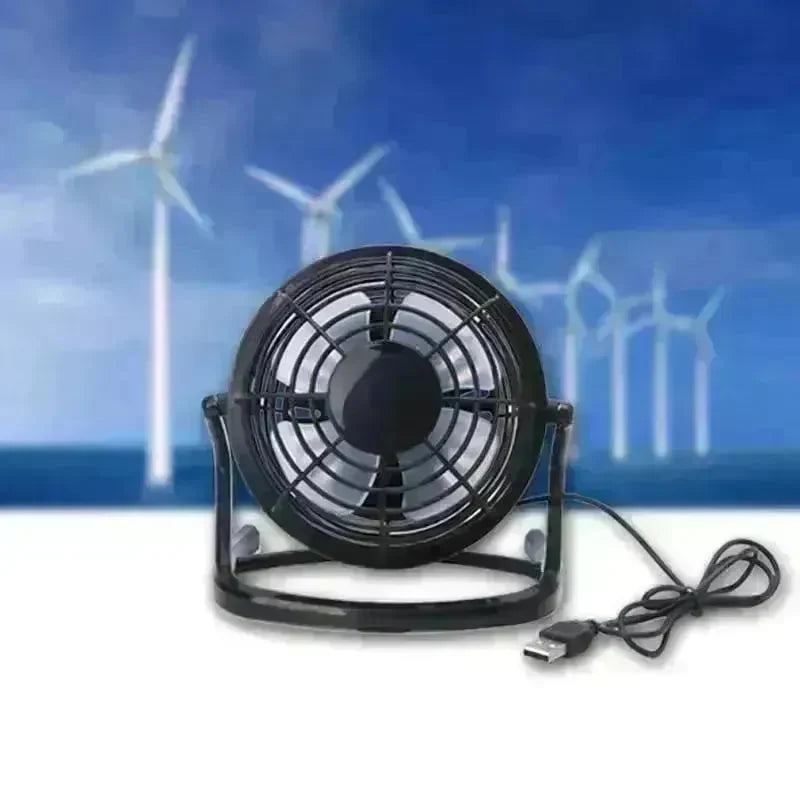 New Mini Portable Super Mute USB Fan Desk Cooling Laptop Notebook PC Fan Cooler Drop Shipping - EX-STOCK CANADA