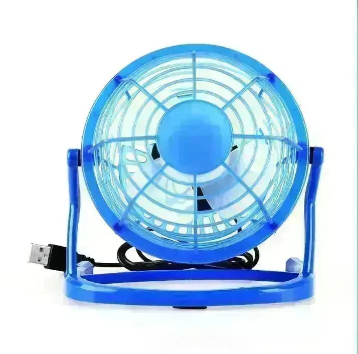 New Mini Portable Super Mute USB Fan Desk Cooling Laptop Notebook PC Fan Cooler Drop Shipping - EX-STOCK CANADA