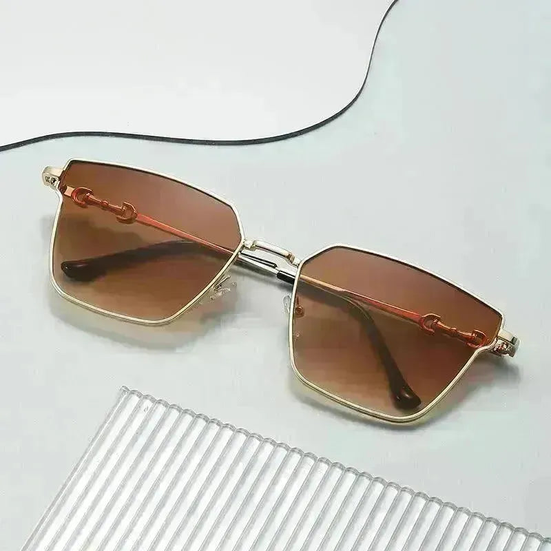 New Retro Small Frame Metal Hip Hop Sunglasses - EX-STOCK CANADA