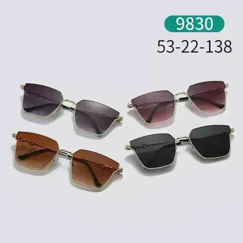 New Retro Small Frame Metal Hip Hop Sunglasses - EX-STOCK CANADA