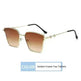New Retro Small Frame Metal Hip Hop Sunglasses - EX-STOCK CANADA