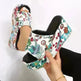 New Round Toe Wedge Embroidered Classic Embroidery Slippers For Women - EX-STOCK CANADA
