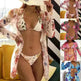 New Swimsuit Women's Printed Mesh Three-piece Blouse - EX-STOCK CANADA