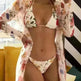 New Swimsuit Women's Printed Mesh Three-piece Blouse - EX-STOCK CANADA