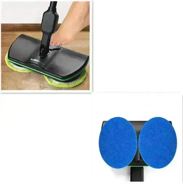 New TV Wireless Intelligent Electric Mop Portable Detachable 360 Degree Rotary Cleaning Cloth Mop - EX-STOCK CANADA