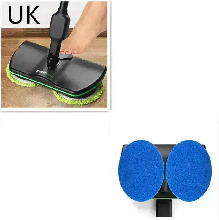 New TV Wireless Intelligent Electric Mop Portable Detachable 360 Degree Rotary Cleaning Cloth Mop - EX-STOCK CANADA