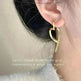 Niche Design Dual-wear Mosquito Coil Ear Clip Female Non-piercing Earrings - EX-STOCK CANADA