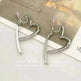 Niche Design Dual-wear Mosquito Coil Ear Clip Female Non-piercing Earrings - EX-STOCK CANADA