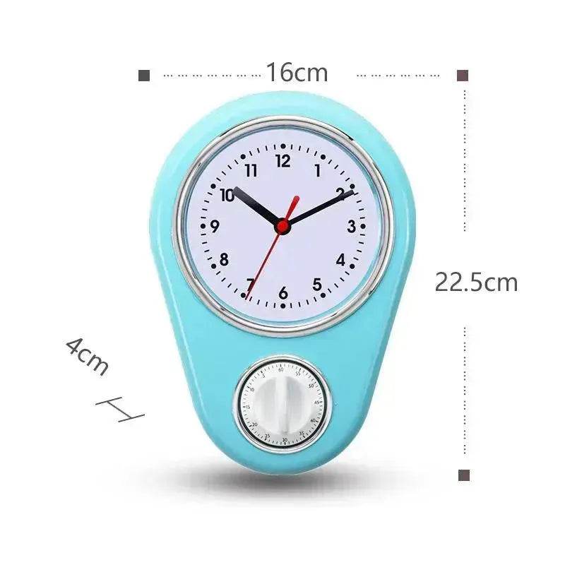 No-Punching Chronograph Magnetic Suction pocket watch Clock