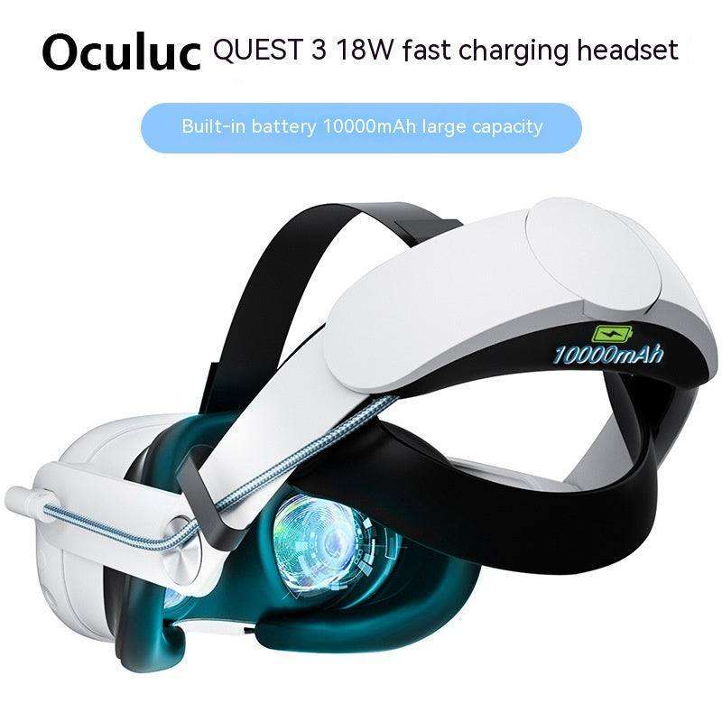 Oculus Quest3 Head Wear 18W Fast Charge VR Glasses Meta Headband Accessories - EX-STOCK CANADA