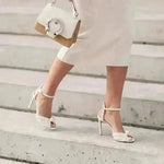 Office Banquet Fish Mouth Wedding Shoes High Heels - EX-STOCK CANADA