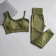 One-shoulder gym suit - EX-STOCK CANADA