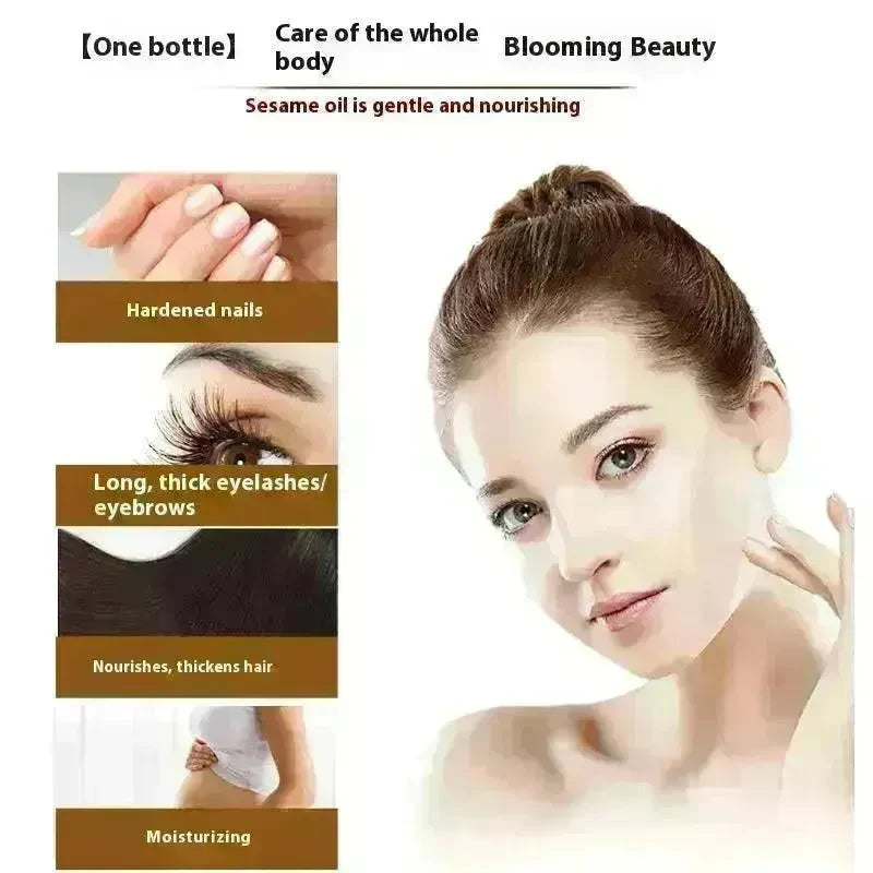 Organic Castor Oil for Hair Treatment, Repair and Nourishes Hair Follicle, Prevent Hair Loss - EX-STOCK CANADA